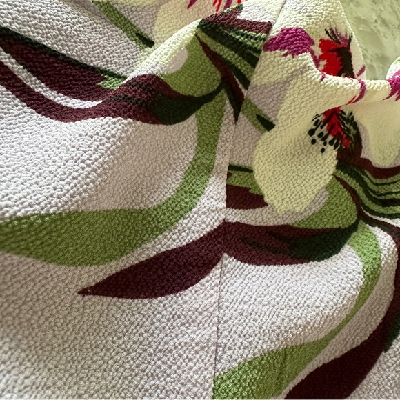 Jennifer Lopez Lilac/ Light Purple Tropical Floral Wrap Maxi Dress XS - Picture 7 of 14